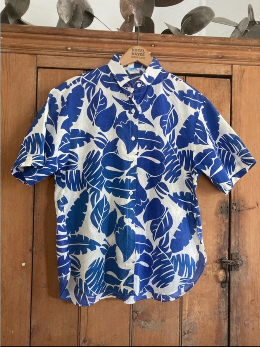 Wrangler 70s Vintage S Unisex Tropical Print Shirt